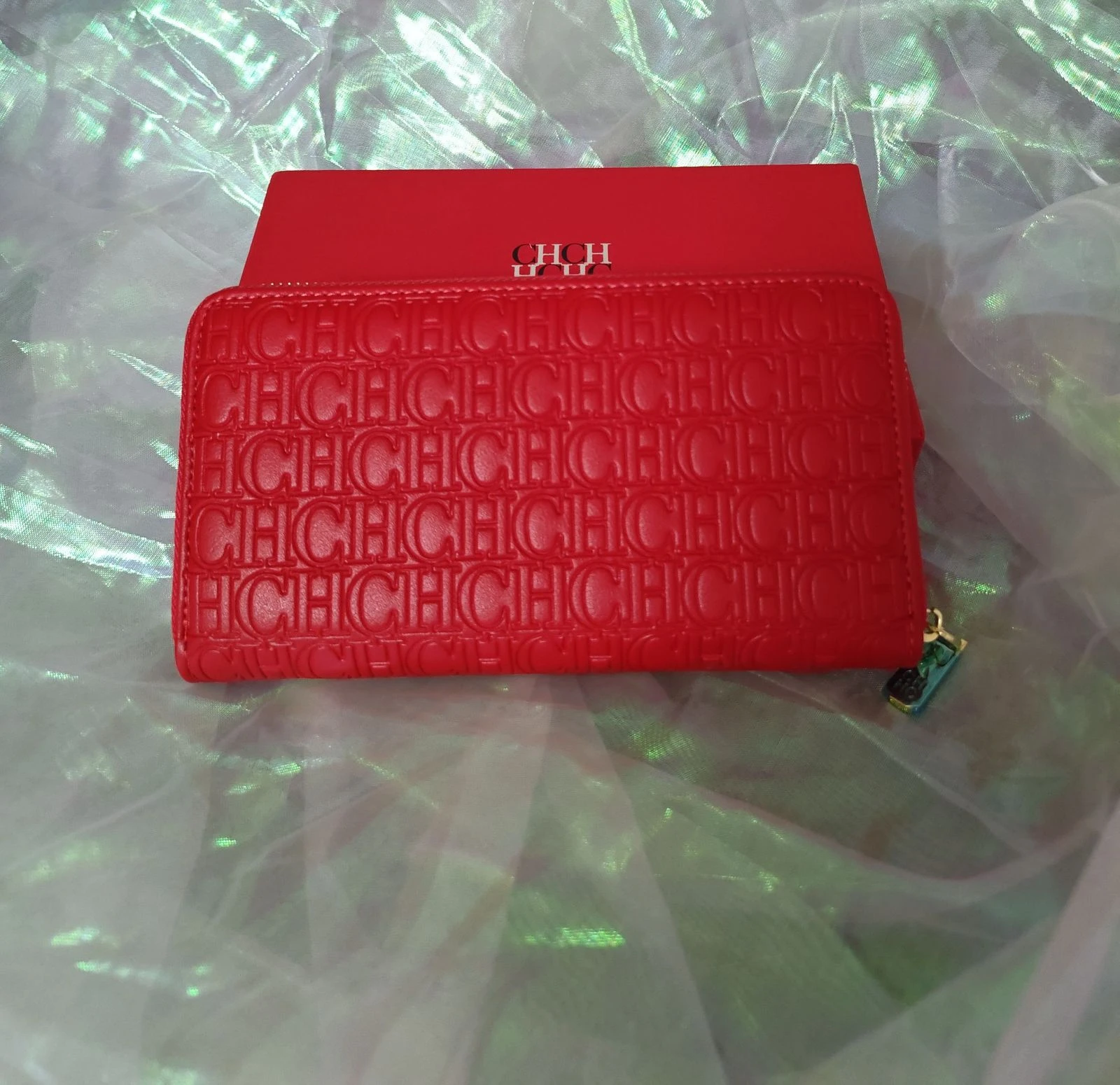 Élégant portefeuille rouge – photo 2